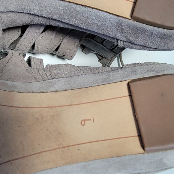 Sam Edelman Womens 9 Daleece Beige Suede Strappy Gladiator Sandals EUR 39 - Picture 6 of 11